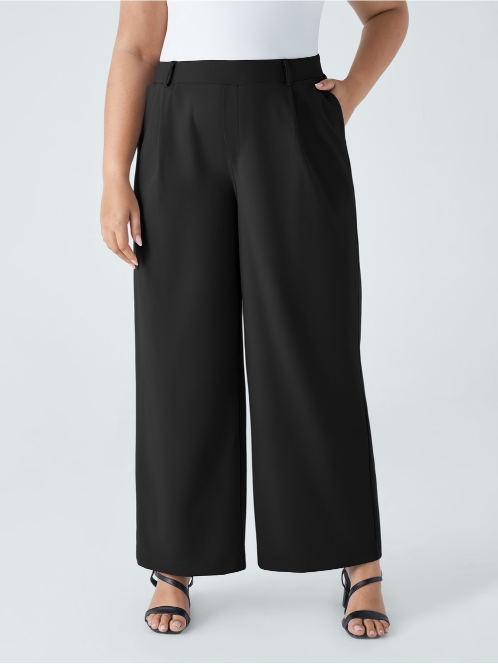 Halaria black pants 1X